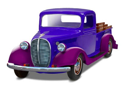 1/25 1937 Ford Pickup Street Rod (2 in 1) №1