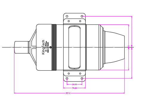 Турбина KingTech K-180G4 №6