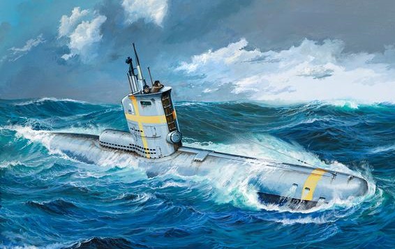 1/144 German Type XXIII Submarine №1