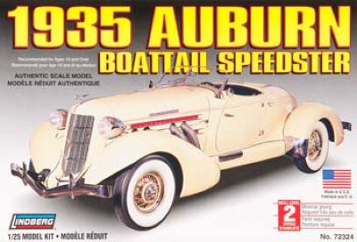 1/25 1935 Auburn Convertible №1