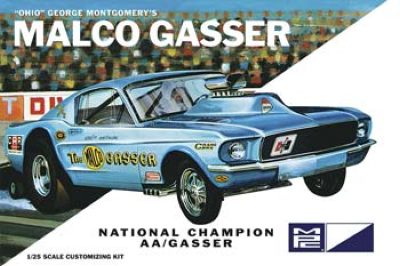 1/25 Blue Ohio George Malco Gasser 1967 Mustang №1