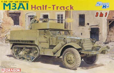 1/35 M3A1 Half-Track (3 in 1) Smart Kit №1