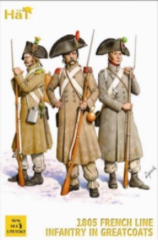 1/72 1805 French Line Infantry in Great Coats (96) №1