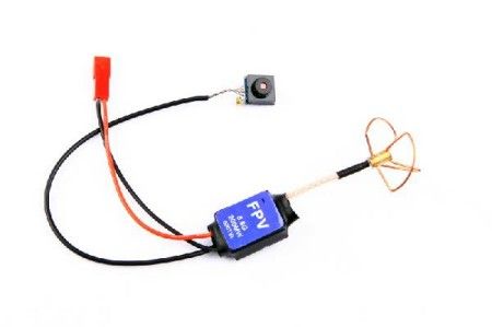 Super Light 5.8G 200mW Transmitter + 600 line Camera + Circular Antenna Combo