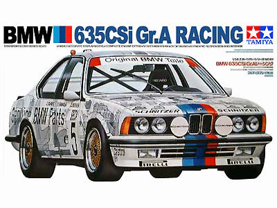 1/24 BMW 635CSI GR RACE CAR №1