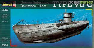 1/350 German U-Boat Type VIIC Submarine №1