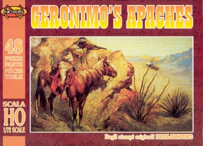 1/72 Geronimo’s Apaches w/Horses (48) №1