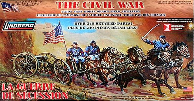 1/16 Civil War: Union Horse Drawn Field Artillery