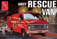 1/25 1970's Chevy Rescue Van (White)