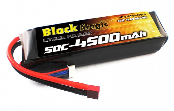 LiPo 14,8V(4S) 4500mAh 50C Deans plug №1