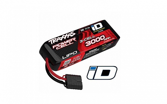 3000mAh 11.1v 3-Cell 20C LiPo Battery №1