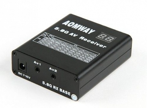 Aomway 5.8G 500mW Video Tx, Rx and 600TV lines CMOS 5V camera set  №2