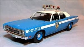 1/25 1970 Ford Interceptor Police Car