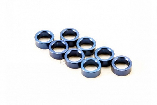 Spacer, pushrod (aluminum, blue) (use with 5318 or 5318X pushrod and 5358 progressive 2 rockers) (8) №1