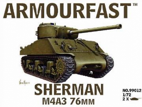 1/72 SHERMAN M4A3 TANK №1