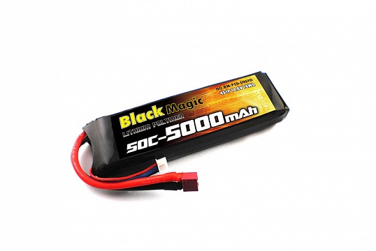 LiPo 14,8V(4S) 5000mAh 50C Deans plug №1