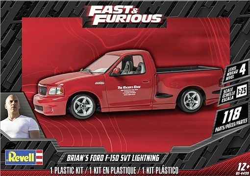 1/25 Fast & Furious Brian's Ford F150 SVT Lightning Pickup Truck №1