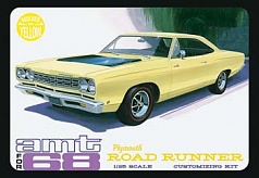 1/25 1968 Plymouth Roadrunner (Yellow)