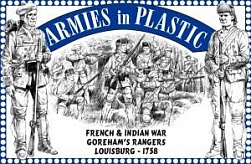 1/32 French & Indian War Louisburg 1758 Goreham's Rangers (16)
