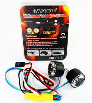 RC Model High Power Headlight System for RC Aircraft / Car / Boat
