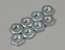 HEX NUTS 2-56 (8)