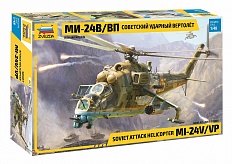 Советский ударный вертолет Ми-24В/ВП