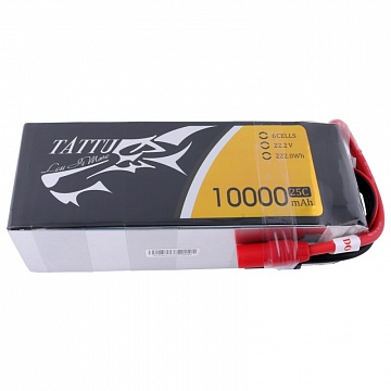 Tattu 10000mAh 6S 25C 22.2V Lipo Battery Pack №1