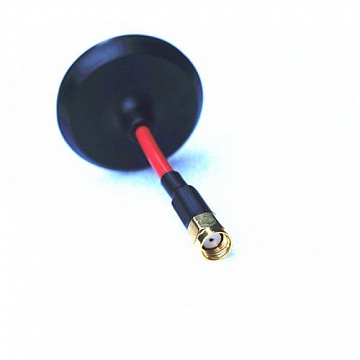 5.8G Mushroom Universal Antenna (compatible with both RX and TX) RP-SMA, plug - Black №1