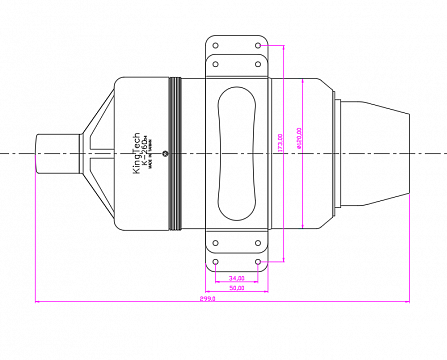 Турбина KingTech K-260G4 №4