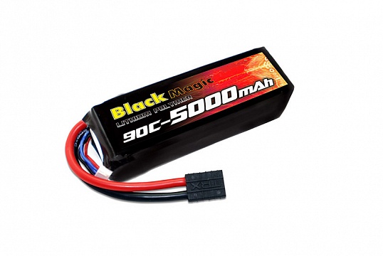 LiPo 14,8V(4S) 5000mAh 90C Traxxas plug №1