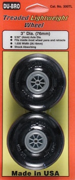 TREADED LITE WHEELS 3" №1