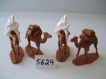 1/32 Egyptian Camel Corps Egypt & Sudan 1882 Summer Dress (2 Mtd on Camels & 2 Pack Camels)