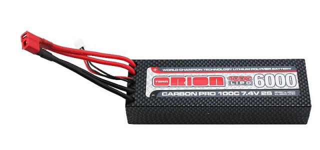 Carbon Pro LiPo 7,4В(2s) 6000mAh 100C Hard Case Deans