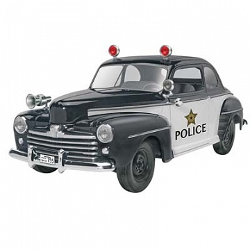 1/25 '48 Ford Police Coupe 2n1 №1