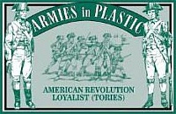 1/32 American Revolution Loyalist Infantry (Tories) (20)