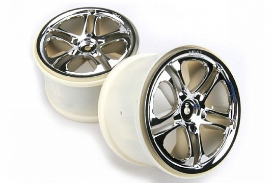 Wheels, SS (split spoke) 3.8'' (chrome) (2) (fits Revo/Maxx series) №1