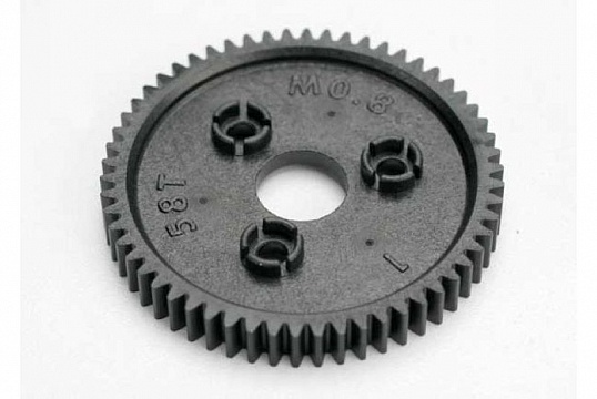 Spur gear, 58-tooth (0.8 metric pitch, compatible with 32-pitch) №1