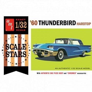 1/32 1960 Ford Thunderbird Hardtop Car №1