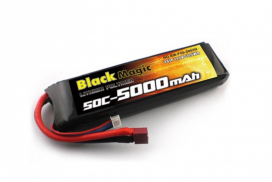 LiPo 11,1V(3S) 5000mAh 50C Deans plug №1