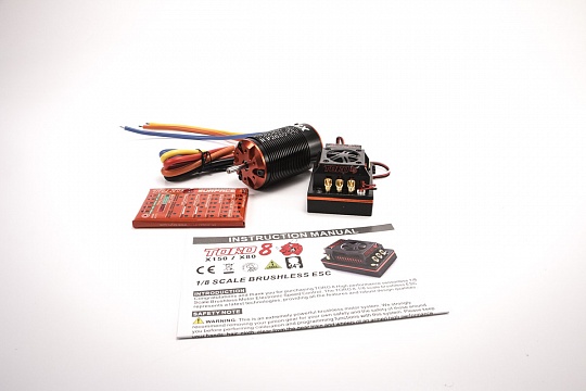 SkyRC 1/8 TORO X150 Combo set (2650KV Sensorless) №1