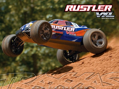 Rustler VXL Brushless 2WD 1/10 RTR + NEW Fast Charger №19