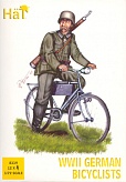 1/72 WWII German Bicyclists (12)