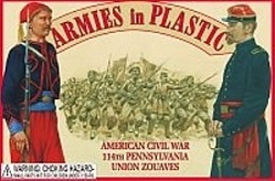 1/32 American Civil War 114th Union Pennsylvania Zouaves (20)