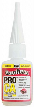Pro CA+ Glue 1/2 oz Medium №1