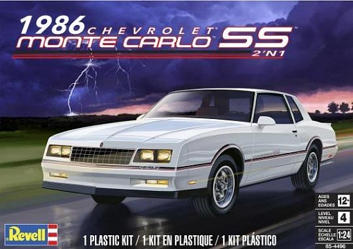 1/24 1986 Chevrolet Monte Carlo SS (2 in 1) №1