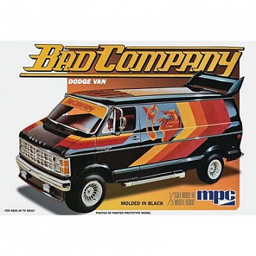 1/25 Bad Company 1982 Dodge Van №1