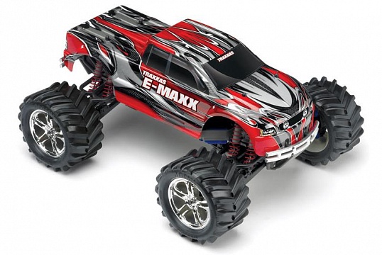 E-Maxx 4WD 1/10 RTR + NEW Fast Charger
