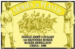 1/32 Boxer Rebellion China 1900 Indian Army Cavalry 1st Skinners Horse (5 Mtd)