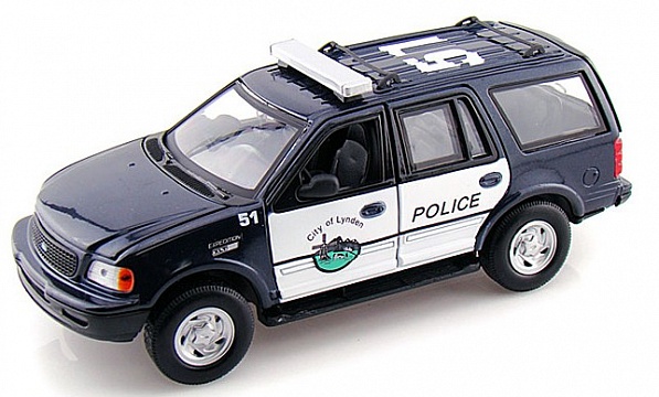 1/24 2000 Ford Expedition XLT Lynden Police SUV (D) №1