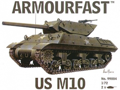 1/72 US M10 TANK №1